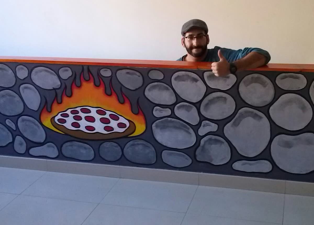 Mural per a cafeteria